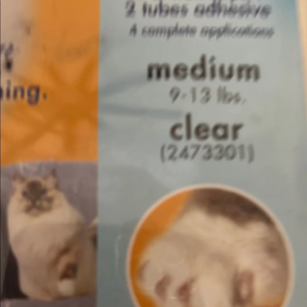Clear Nail Caps for Cats